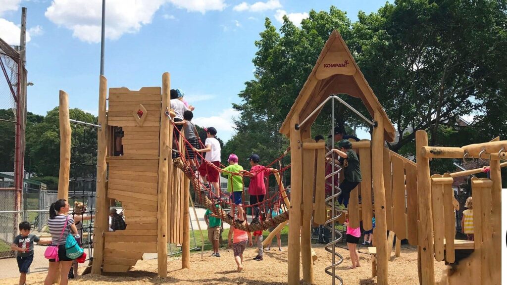 One of the best things to do in Providence RI with kids is to visit Fargnoli Park